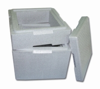 Isolating box with lid Description Isolating baffle ring