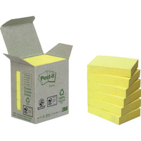 Post-it® Recycling Notes 38 x 51 mm, gelb