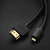 Kabel przewód Audio Video microHDMI - HDMI 2.0 2m czarny