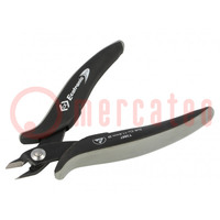Pliers; cutting,miniature; ESD; 136mm; without chamfer