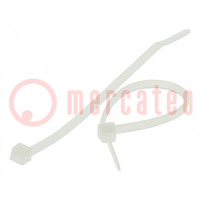 Cable tie; L: 1.22m; W: 9mm; polyamide; 800N; natural; Ømax: 375.5mm