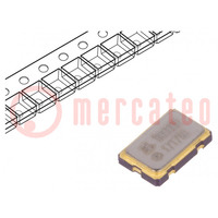 Generatore: a quarzo; 25MHz; SMD; 3,3V; ±50ppm; -40÷85°C