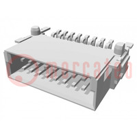 Connector: PCB-cable/PCB; male; PIN: 16; 1.27mm; har-flex®; 2.3A