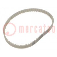 Timing belt; AT10; W: 16mm; H: 5mm; Lw: 660mm; Tooth height: 2.5mm