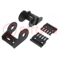 Bracket; 2600/2700; self-aligning; for cable chain
