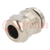 Cable gland; PG13,5; IP68; brass; HSK-M-Ex