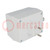 Enclosure: for power supplies; vented; X: 54.2mm; Y: 82mm; Z: 55mm