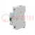 LED indicator; 230VAC; for DIN rail mounting; Colour: green