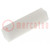 Screwed spacer sleeve; hexagonal; polyamide; M3; 22mm