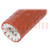 Insulating tube; Size: 10; fiberglass; L: 30m; -55÷260°C; Øout: 15mm