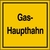 Modellbeispiel: Hinweisschild für Gasanlagen Gas-Haupthahn (Art. 11.2831)