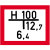 Unterflurhydranten Hinweisschild Brandschutz, Alu geprägt, Größe 25x20 cm DIN 4066 (A)