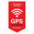 SafetyMarking BIKE GPS Tracking, Weich-PVC-Folie, selbstklebend, 3 Stück, Größe