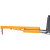 Stapler-Anbaugeräte Lastarm orange RAL 2000 160 x 61,2 x 40,7 cm