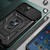 Hybrid Armor Camshield Hülle für iPhone 13 Pro gepanzerte Hülle mit Kameraabdeckung schwarz