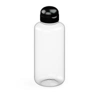 Artikelbild Drink bottle "Sports" clear-transparent 1.0 l, transparent/black