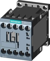 SIEMENS - CONTACTOR AUXILIAR 3NA+1NC CORRIENTE CONTINUA 24V S00 TORNILLO