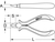 KS TOOLS ALICATE DE CORTE DIAGONAL ESD DE METAL DURO, 125 MM 500.7092