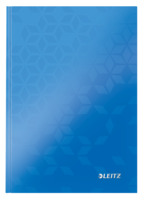 Notizbuch WOW, A5, kariert, blau