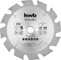 kwb 585444 cirkelzaagblad 17 cm 1 stuk(s)