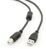 Gembird CCF-USB2-AMBM-15 USB-kabel 4,6 m USB 2.0 USB A USB B Zwart