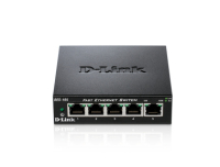 D-Link DES-105 hálózati kapcsoló Beállítást nem igénylő (unmanaged) Fekete