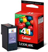Lexmark #41 Color Return Program Print Cartridge cartucho de tinta 1 Cartridge Original Cian, Magenta, Amarillo