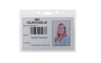 Durable 999108012 identity badge/badge holder 50 pc(s)