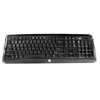 HP 665719-061 keyboard RF Wireless QWERTY Italian Black