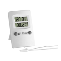 TFA-Dostmann 30.1009 insteekthermometer Elektronische omgevingsthermometer Binnen/buiten Wit
