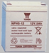 Yuasa NPH5-12 UPS-accu Sealed Lead Acid (VRLA) 12 V
