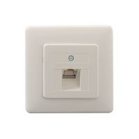 Rutenbeck 13010245 socket-outlet RJ-45 White