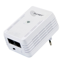 ALLNET ALL1682511V2 PowerLine Netzwerkadapter 500 Mbit/s Eingebauter Ethernet-Anschluss WLAN Weiß 1 Stück(e)