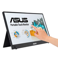 ASUS ZenScreen MB16AMTR számítógép monitor 39,6 cm (15.6") 1920 x 1080 pixelek Full HD LCD Érintőképernyő Fekete