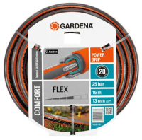 Gardena 18031 Gartenschlauch 15 m Schwarz, Orange