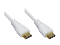 Alcasa 4514-007W HDMI-Kabel 0,75 m HDMI Typ A (Standard) Weiß