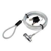LogiLink NBS009 kabelslot Zilver 1,8 m