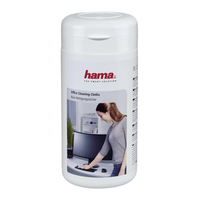 Hama 00113805 Chiffon de nettoyage Toison Blanc 100 pièce(s)