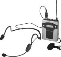 Monacor TXA-800HSE transmisor para micrófono inalámbrico Transmisor de bolsillo