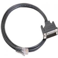 Moxa CBL-RJ45F9-150 cable de serie Negro 1,5 m RJ-45