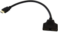 HL AK316 kabel HDMI HDMI Typu A (Standard) 2 x HDMI Type A (Standard) Czarny