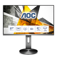 AOC 90 Series U2790PQU monitor komputerowy 68,6 cm (27") 3840 x 2160 px 4K Ultra HD LED Czarny