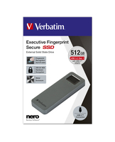 Verbatim 53656 külső SSD meghajtó 512 GB Szürke