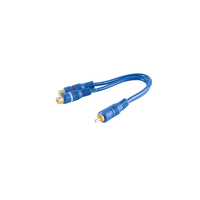 shiverpeaks BS40045 audio kabel 0,2 m RCA 2 x RCA Blauw