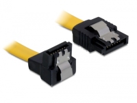 DeLOCK 0.1m SATA M/M SATA-kabel 0,1 m Geel
