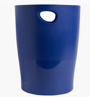 Exacompta 45303D cestino per rifiuti Rotondo Polipropilene (PP) Blu marino