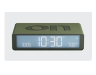 LEXON Flip Classic Digitaler Wecker Khaki