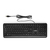 Nedis KBMU200BKND toetsenbord USB QWERTY Scandinavisch Zwart