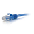 C2G 0.5m Cat5e Booted Unshielded (UTP) Network Patch Cable - Blue