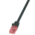LogiLink 2m Cat.6 U/UTP kabel sieciowy Czarny Cat6 U/UTP (UTP)